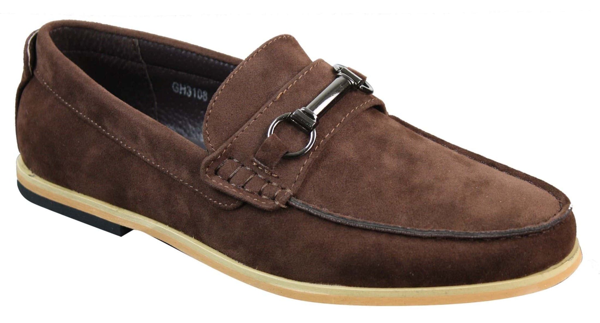 Meeste libisevad pandlaga Horsebit autokingad Loafers Retro Smart Casual Seemisnahast