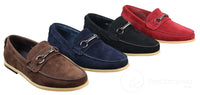 Meeste libisevad pandlaga Horsebit autokingad Loafers Retro Smart Casual Seemisnahast