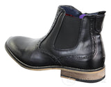 Meeste vintage brogue poolsaapad - Cavani Fox