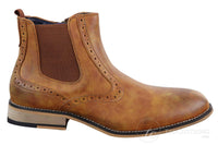 Meeste vintage brogue poolsaapad - Cavani Fox