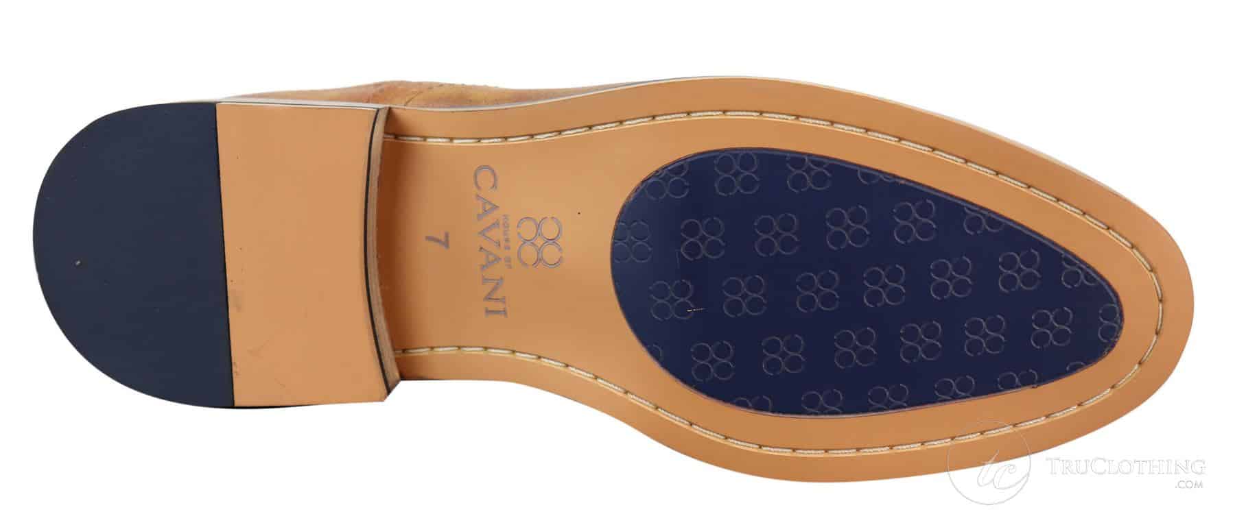 Meeste vintage brogue poolsaapad - Cavani Fox