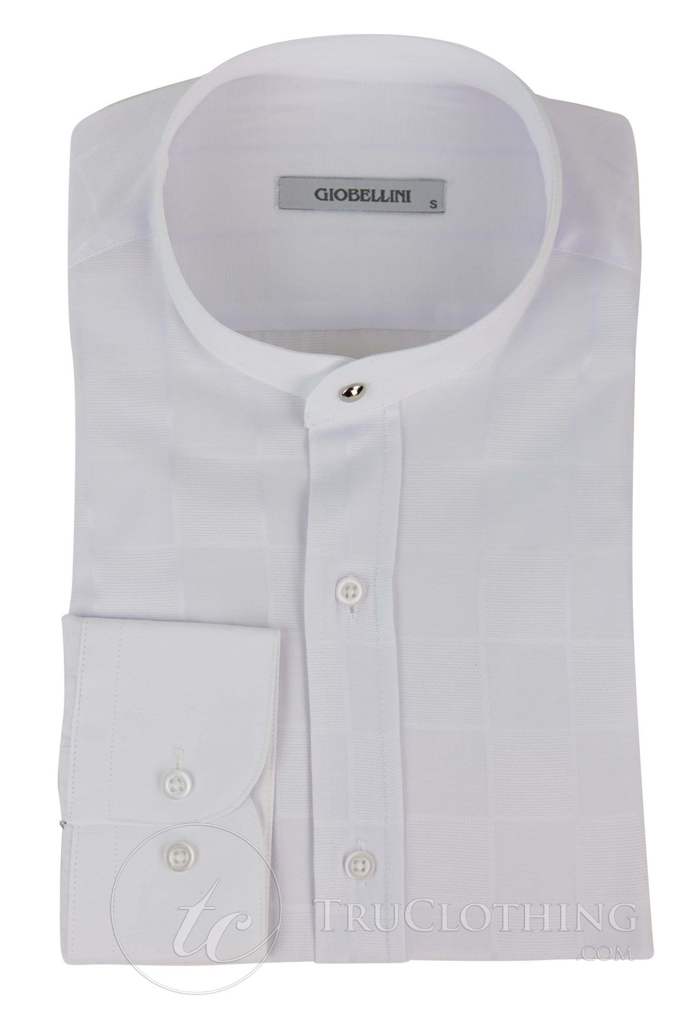 Meeste vintage ruuduline särk eemaldatava kraega