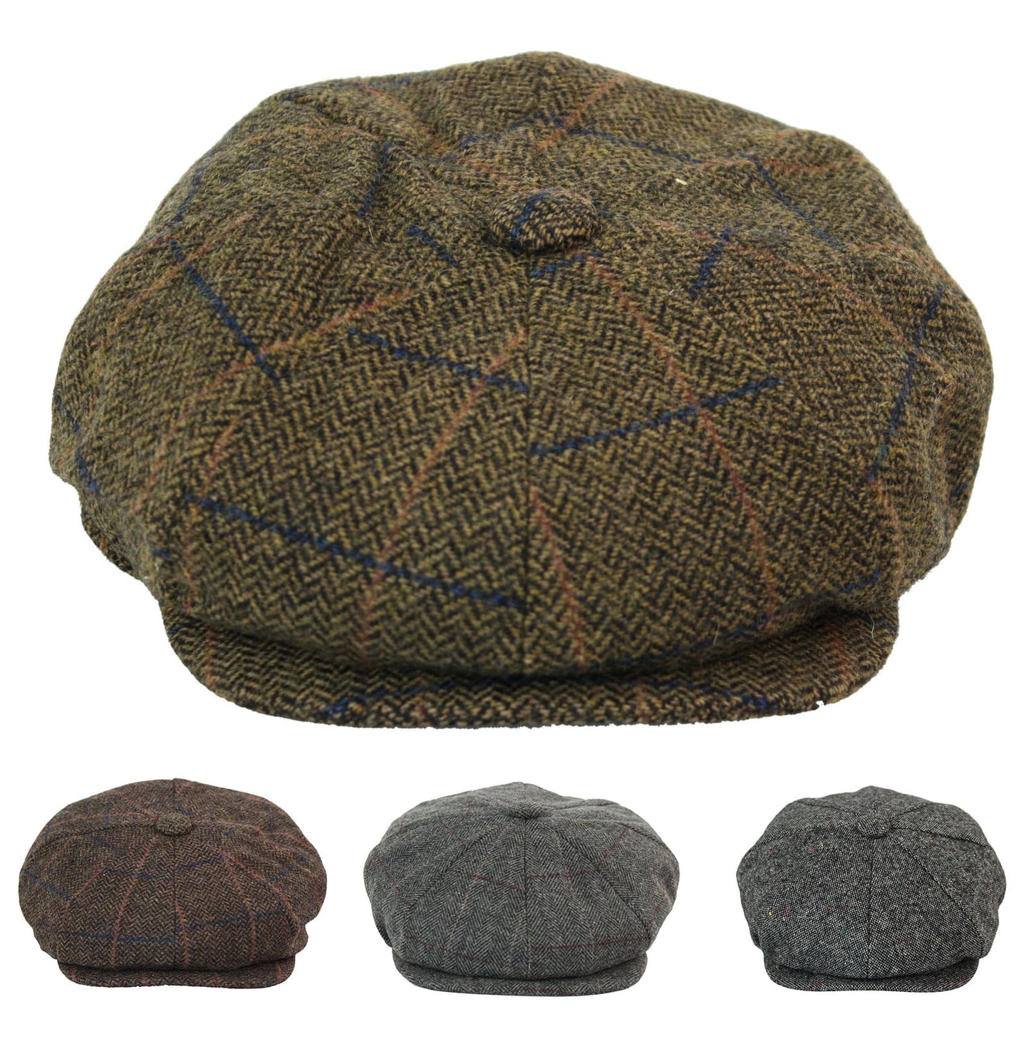 Meeste vintage tviidmüts Peaky Blinders