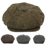 Meeste vintage tviidmüts Peaky Blinders