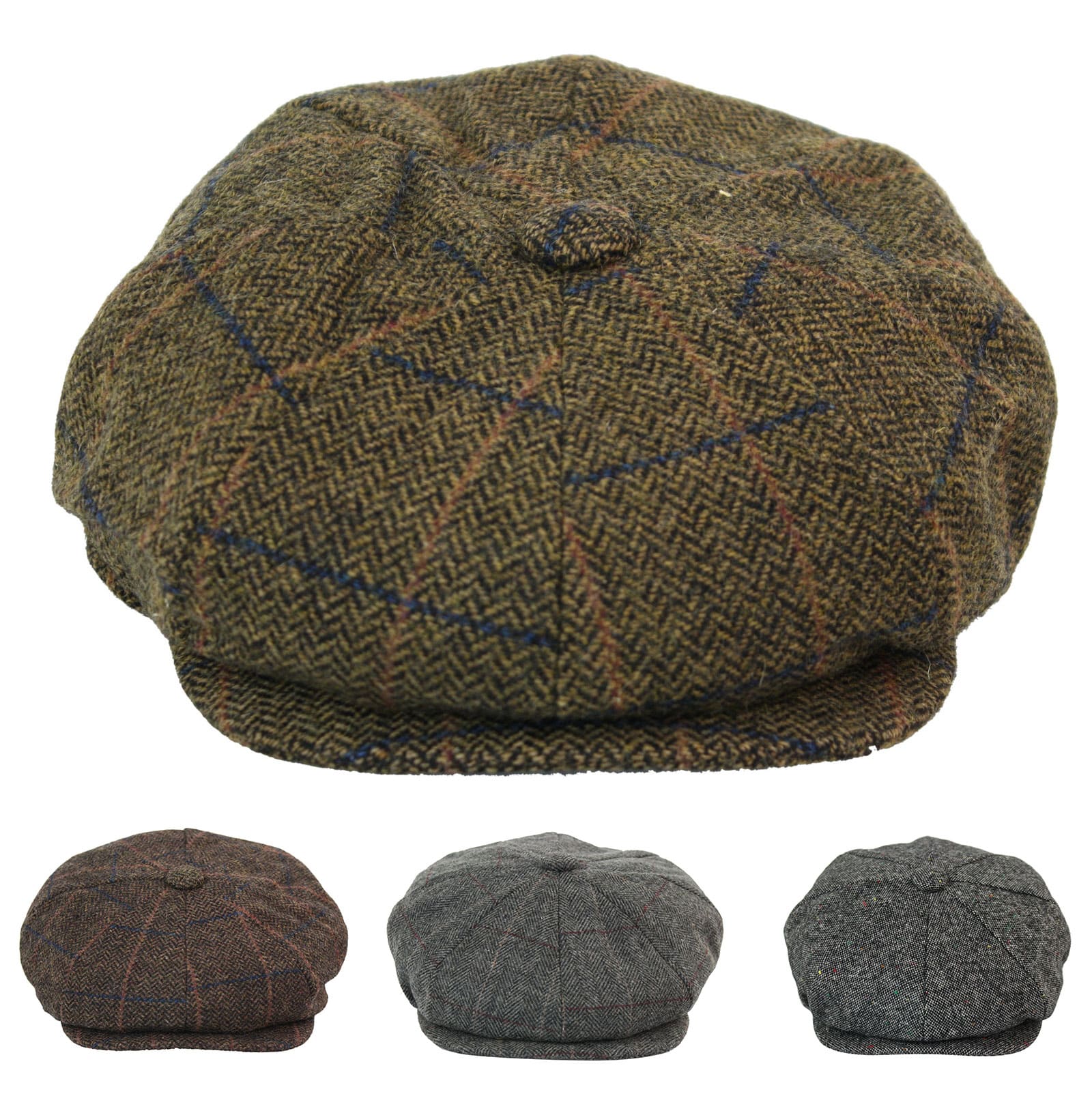Meeste vintage tviidmüts Peaky Blinders