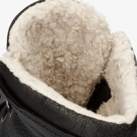 P03 Aviator - meeste mustad nahast poolsaapad