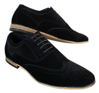 Patron 238 meeste seemisnahast nahast brogue-kingad, nutikad vabaaja punased, pruunid, tumesinised, mustad paeltega kingad, retro