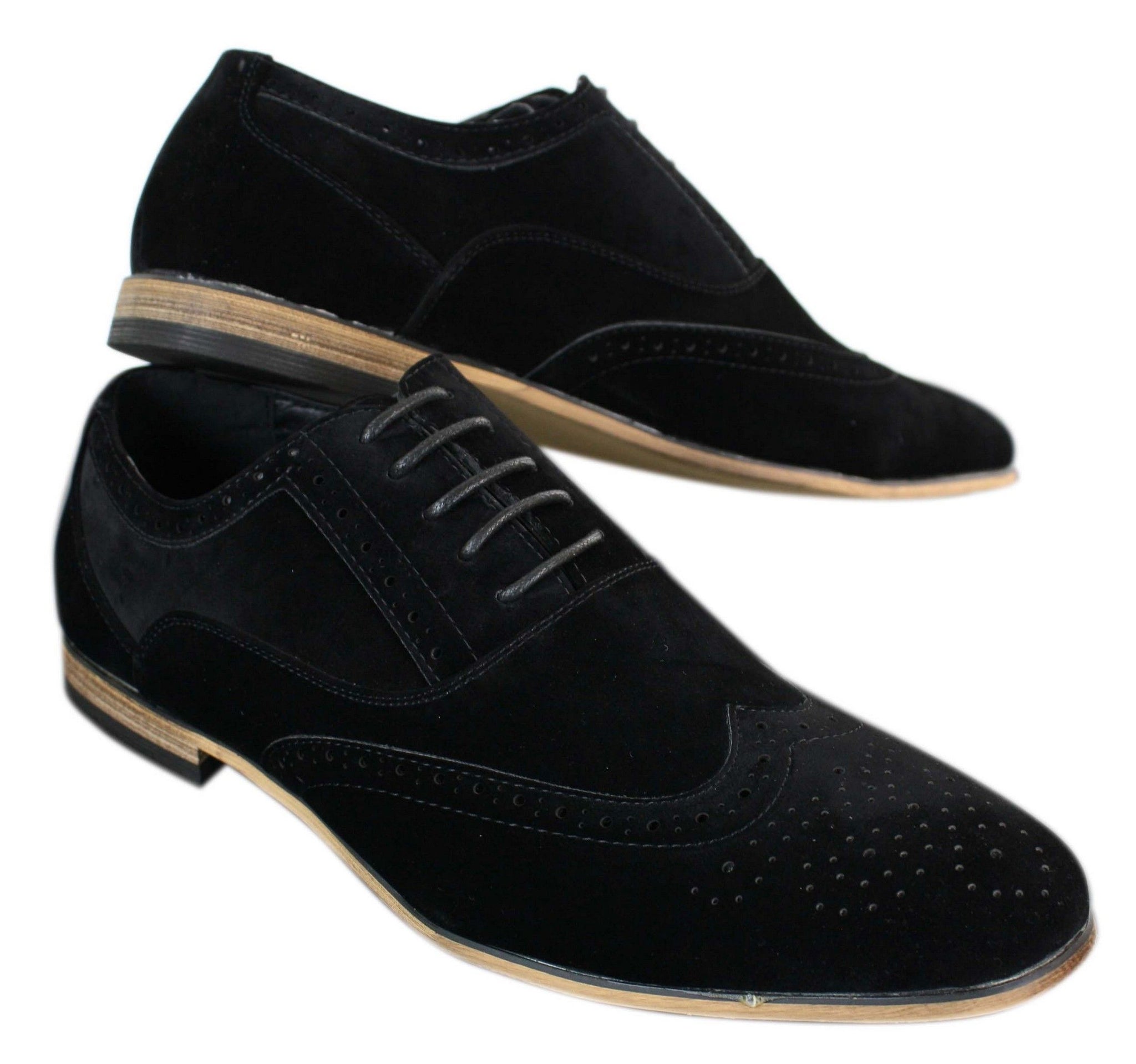 Patron 238 meeste seemisnahast nahast brogue-kingad, nutikad vabaaja punased, pruunid, tumesinised, mustad paeltega kingad, retro