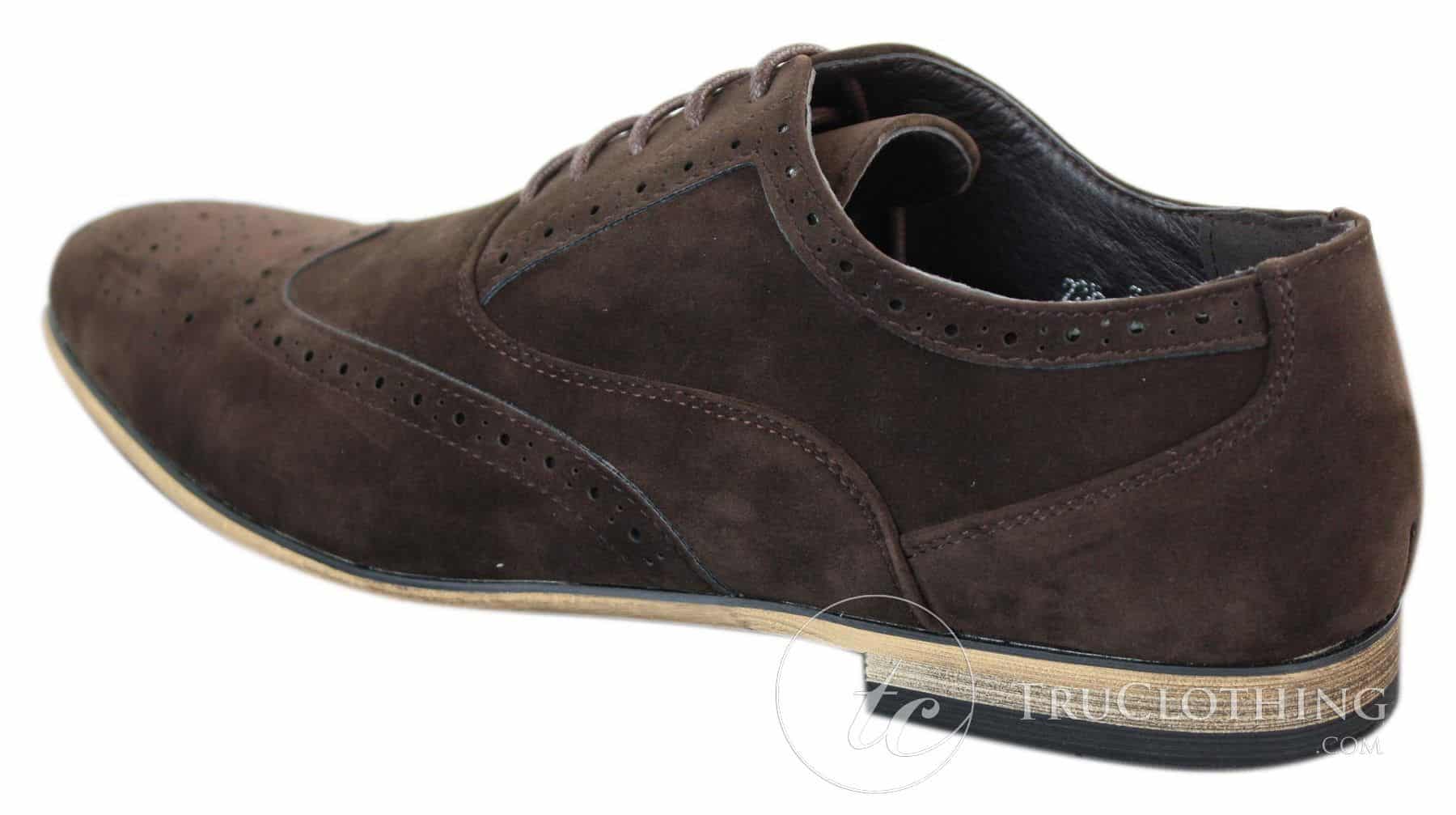 Patron 238 meeste seemisnahast nahast brogue-kingad, nutikad vabaaja punased, pruunid, tumesinised, mustad paeltega kingad, retro