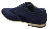 Patron 238 meeste seemisnahast nahast brogue-kingad, nutikad vabaaja punased, pruunid, tumesinised, mustad paeltega kingad, retro