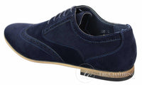 Patron 238 meeste seemisnahast nahast brogue-kingad, nutikad vabaaja punased, pruunid, tumesinised, mustad paeltega kingad, retro
