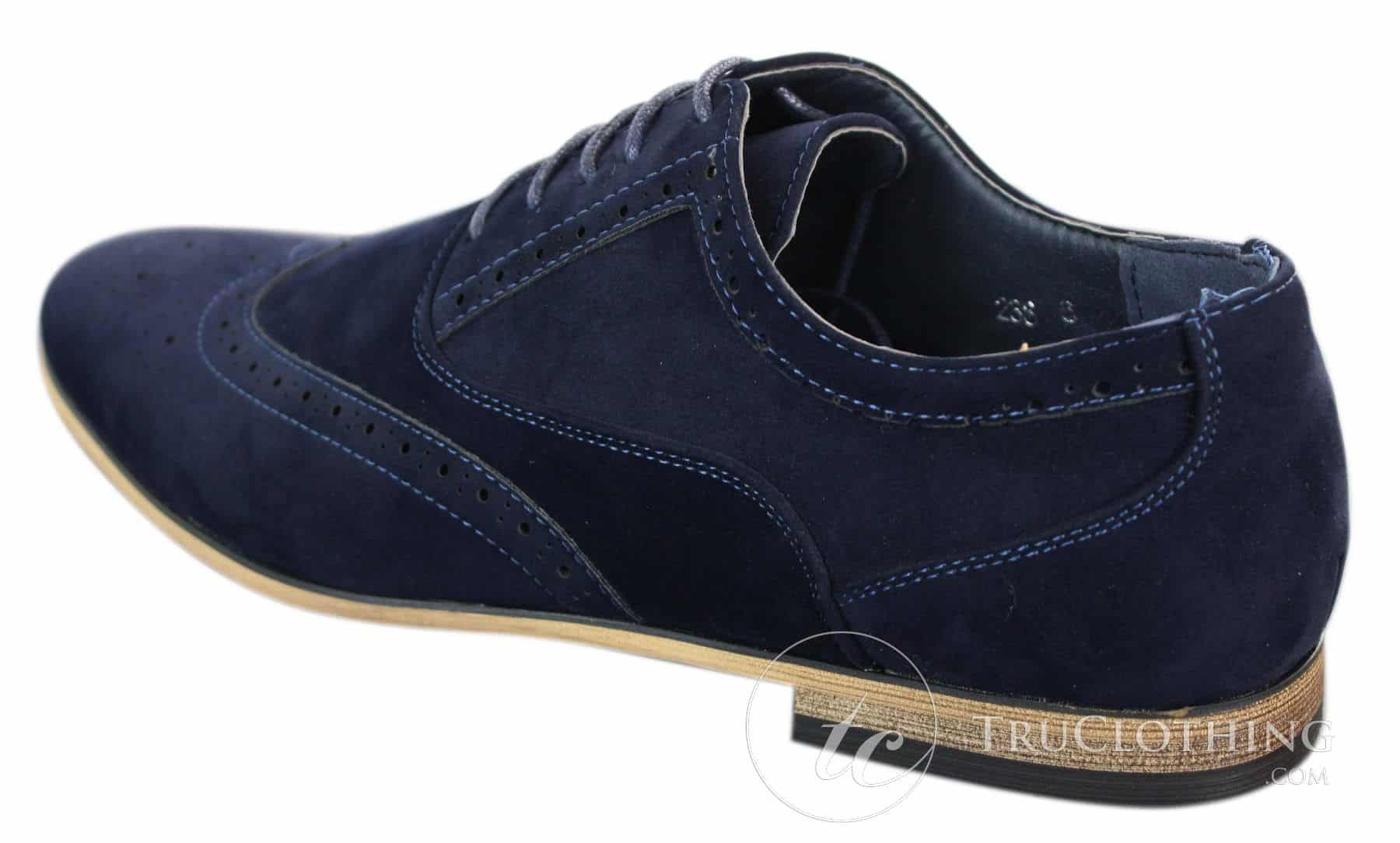 Patron 238 meeste seemisnahast nahast brogue-kingad, nutikad vabaaja punased, pruunid, tumesinised, mustad paeltega kingad, retro