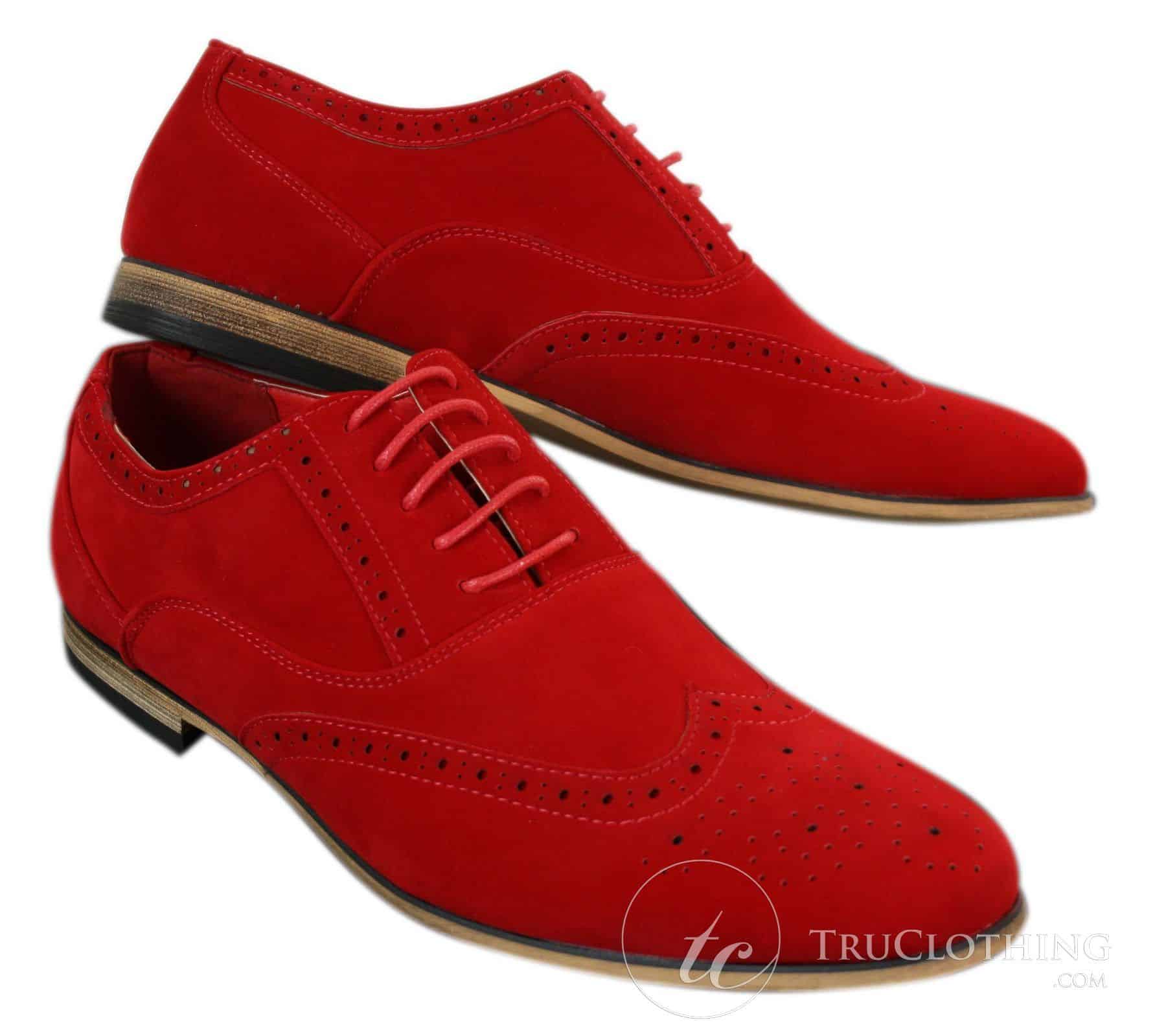 Patron 238 meeste seemisnahast nahast brogue-kingad, nutikad vabaaja punased, pruunid, tumesinised, mustad paeltega kingad, retro
