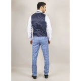 Plowman - meeste helesinine ruuduline vest