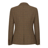 Ralph - Naiste pruun tviidist rätsepatööna valminud pintsak