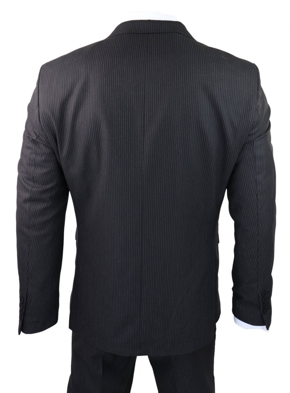 Must triibuline kolmeosaline ülikond - RC20-02