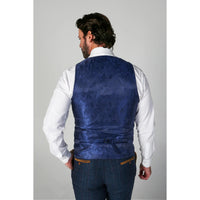Scott - Meeste sinine tviidruuduline vest