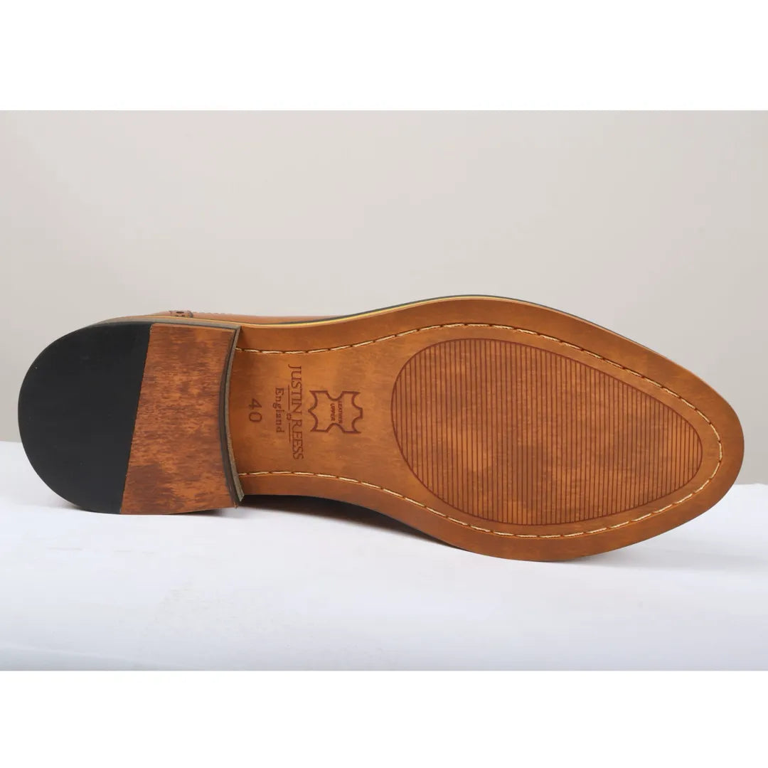 Scott - meeste pruunid ikoonilise mustriga nahast brogue-kingad
