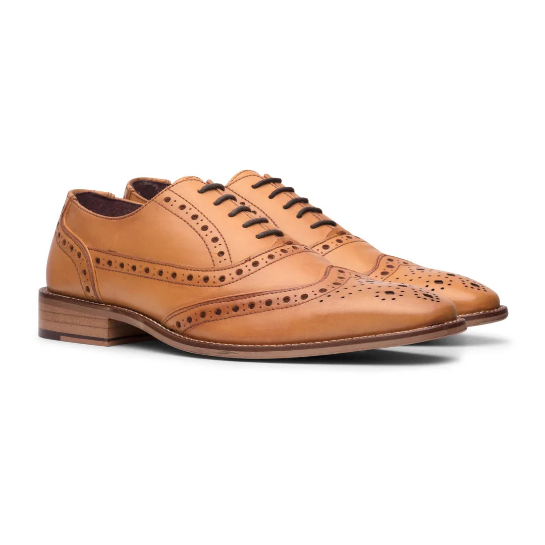 Meeste paeltega brogue-kingad, klassikalised rätsepatöökingad, pruunid, vintage-stiilis, pidulikud, nutikad