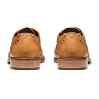 Meeste paeltega brogue-kingad, klassikalised rätsepatöökingad, pruunid, vintage-stiilis, pidulikud, nutikad