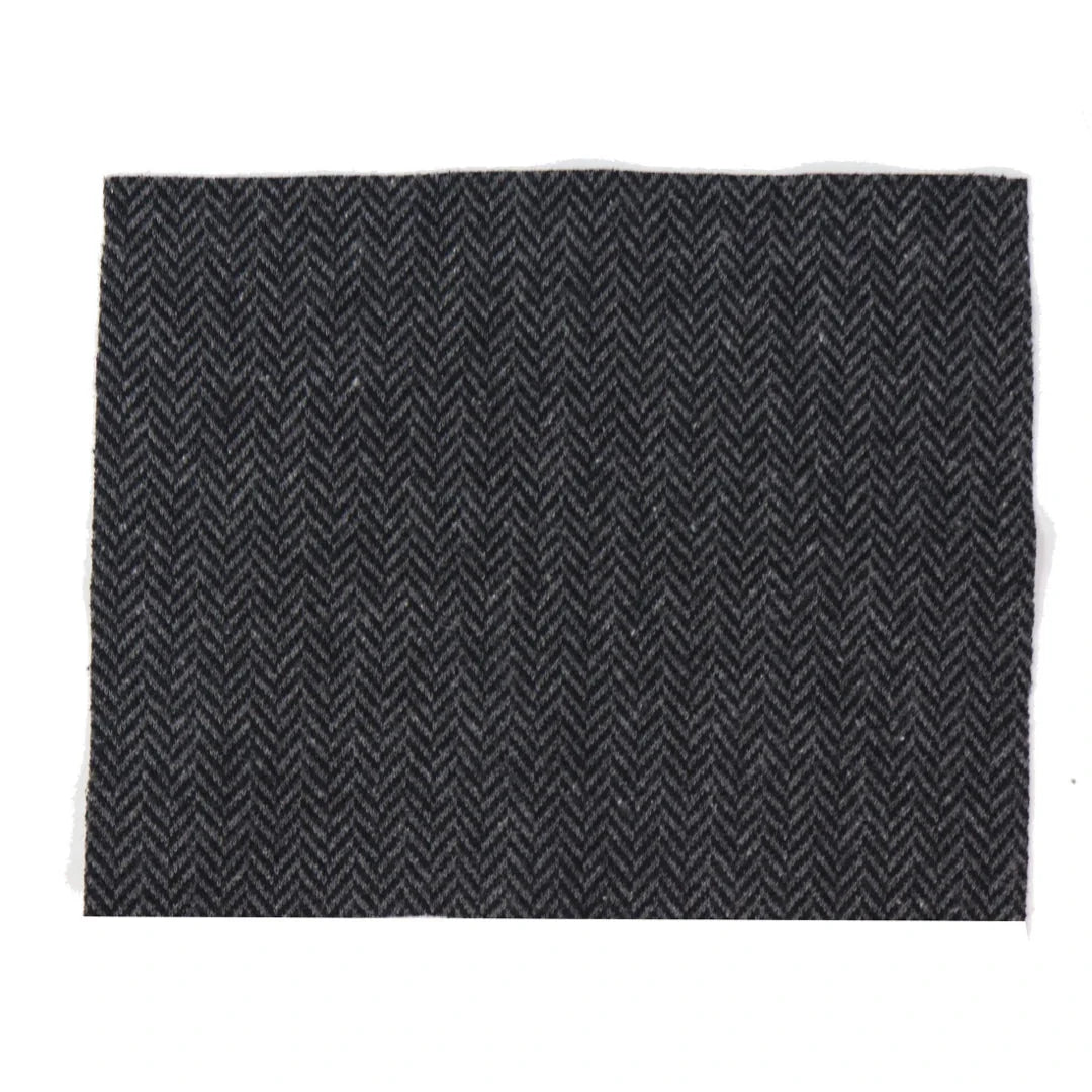 Meeste tviid-söepruuni värvi lipsukomplekt klassikalise Briti pärandi villast kalasabamustriga