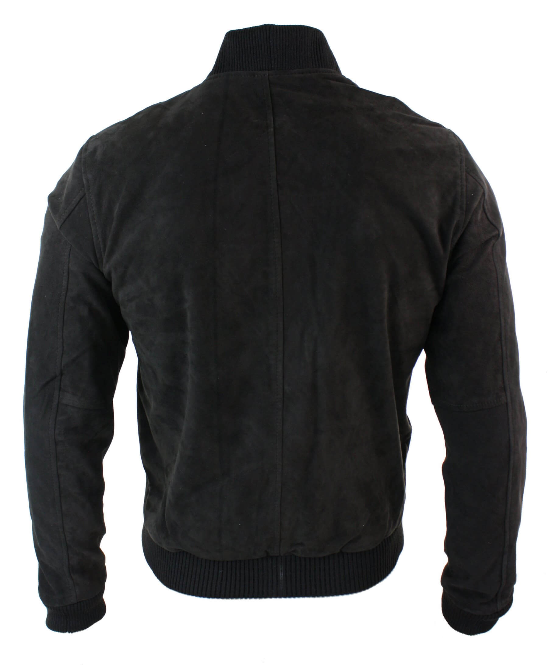 Meeste päris seemisnahast bomberjakk klassikaline retro-vintage stiilis – pruun