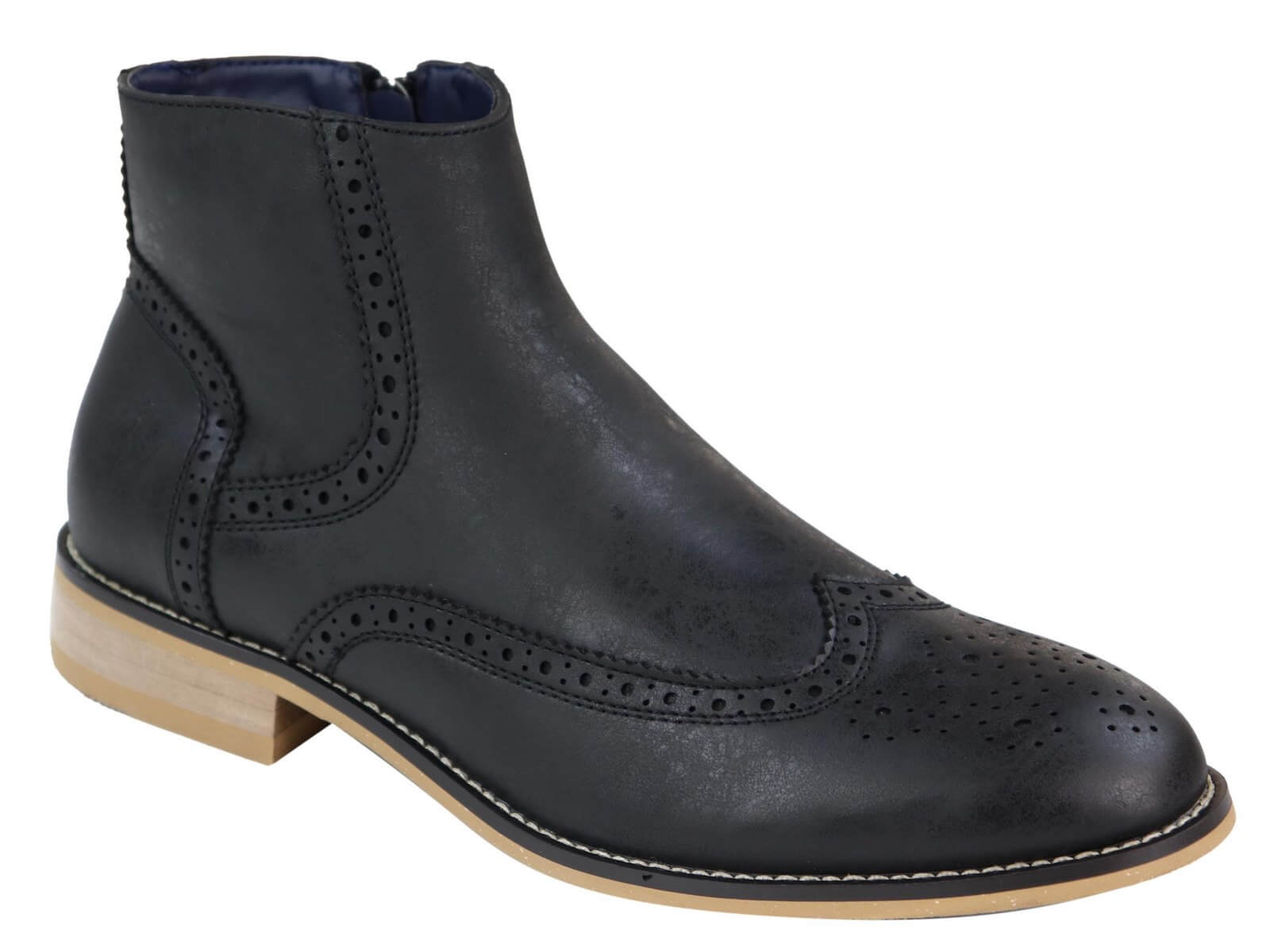 Meeste lukuga Peaky Blinders Brogue saapad