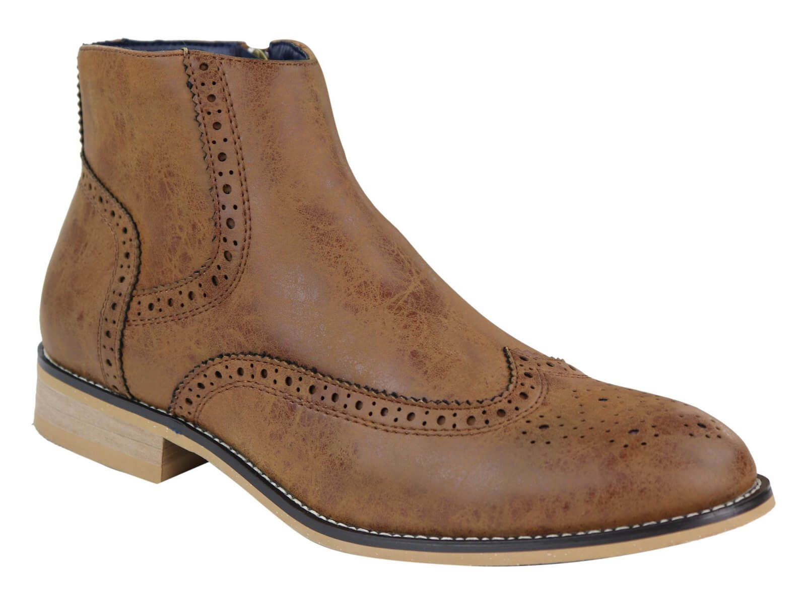 Meeste lukuga Peaky Blinders Brogue saapad