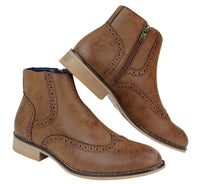 Meeste lukuga Peaky Blinders Brogue saapad